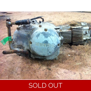 1963-66 Honda C200 Complete Engine 90cc